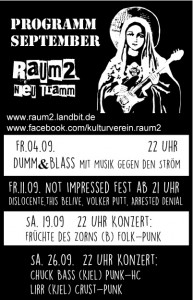 Raum2 September